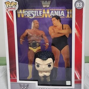 Funko Pop! WrestleMania III Figure with Black and White